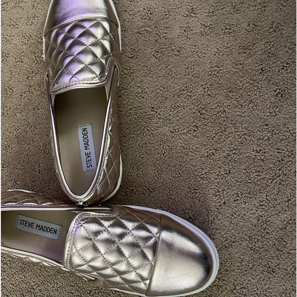 Steve Madden Slip ons.